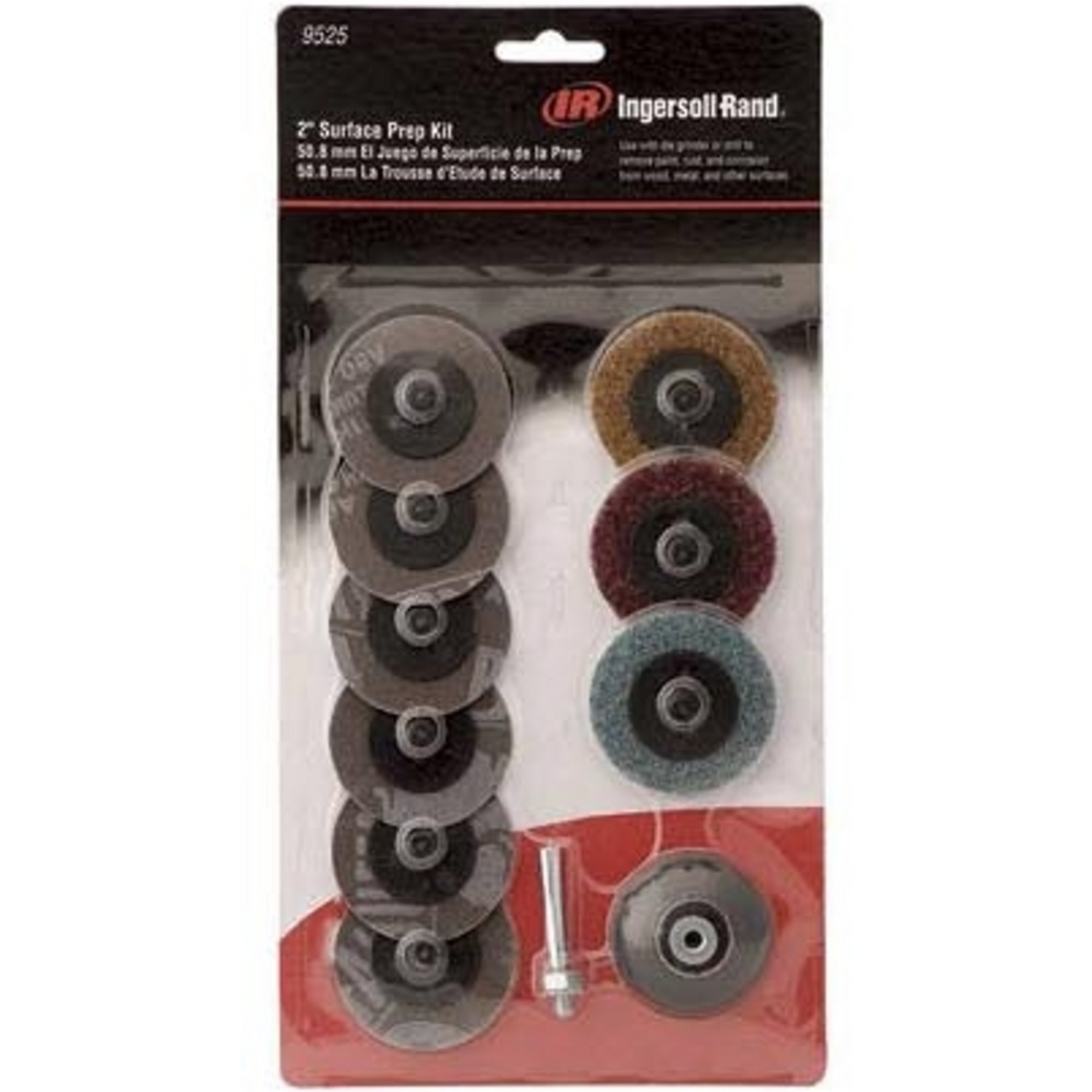 Ingersoll Rand 3in. Air Die Grinder Surface Prep Kit, Model# 03A-VAR-KIT